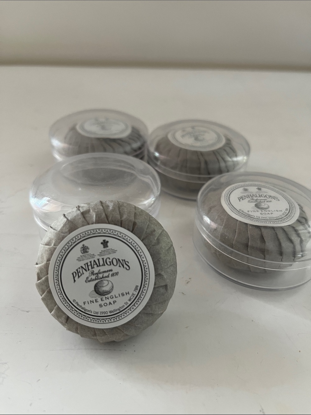 Penhaligon's Gray Wrapped Round Soaps - Set of Travel Soaps